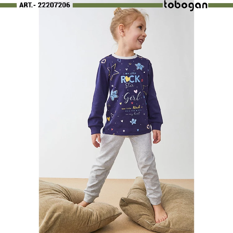 Comprar Pijama infantil niña Tobogan 22207205 Otoño-invierno Interlock