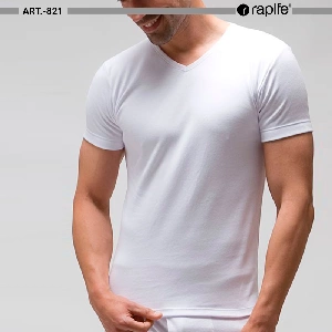 Camiseta hombre rapife 821 manga corta thermal algodón
