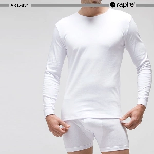 Camiseta hombre rapife 830 manga larga thermal algodón