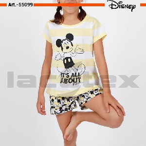 Pijama infantil niña Disney Mickey 55099 primavera-verano