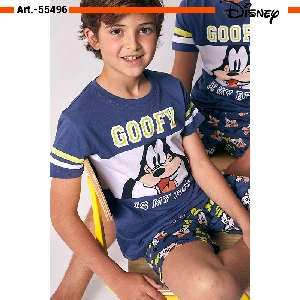 Pijama de niño Disney 55496 de punto primavera-verano