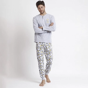 Pijama hombre Peanuts 62014 Interlock