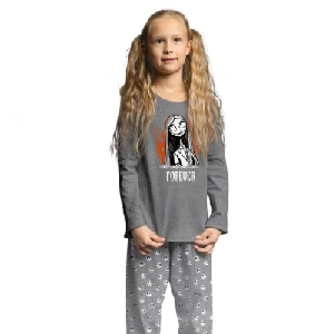 Pijama infantil niña Pesadilla antes de Navidad 63249 Punto Vigore