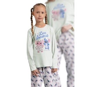 Pijama infantil niña Stitch 63262 Punto Interlock