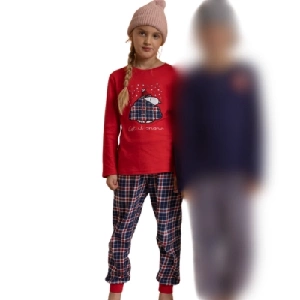 Pijama infantil niña Snoopy 63457 Punto Interlock