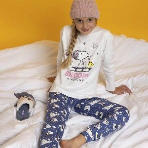 Pijama infantil niña Snoopy 63459