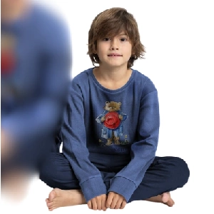 Pijama infantil niño Paddington 63877 Punto Interlock