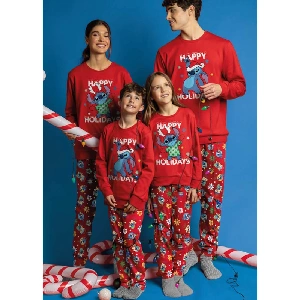 Pijama hombre Stitch 63918 De punto Navidad