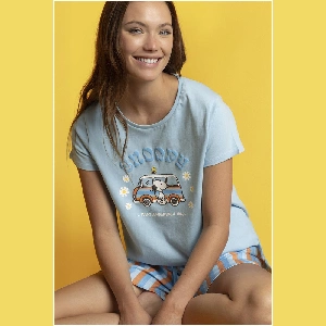 Pijama mujer Snoopy 64443 Punto