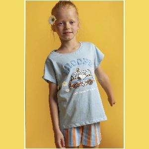 Pijama infantil niña Snoopy 64455 Punto