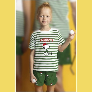 Pijama infantil niña Snoopy 64457 Punto