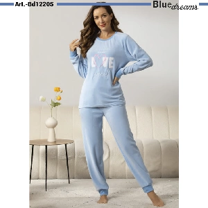 Pijama mujer Bluedreams 12205 Tundosado