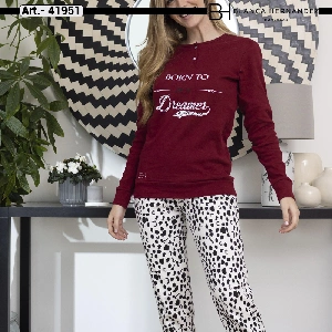 Pijama mujer BH 41951 Francesca con algodón