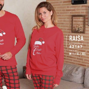 Pijama mujer BH 42167 Raisa Navidad