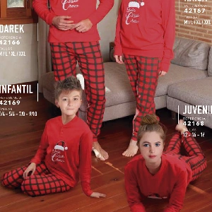 Pijama BH 42168 Juvenil Navidad