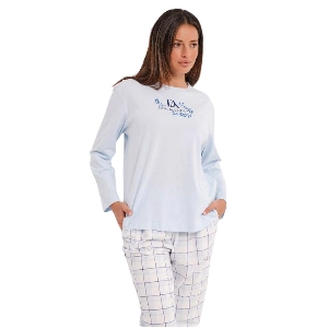 Pijama Mujer Don algodón DA25W403 interlock
