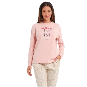 Pijama Mujer Don algodón DA25W409 interlock 