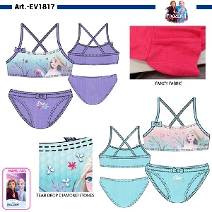 Bikini infantil niña Sun City EV1817 Pack-4