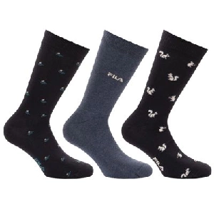 Calcetines hombre Fila F5530CD Pack de 3