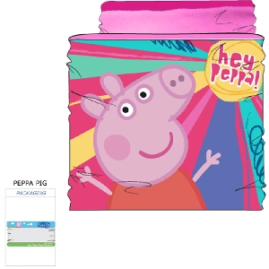 Braga de cuello infantil niña Peppa Pig HW8464.E00 Coralina