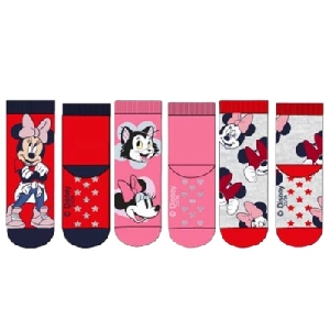 Calcetín infantil Minnie HY06062 Pack de 12 Antideslizante