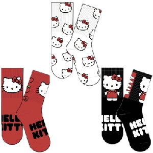 Calcetín mujer Hello Kitty HY57652 Pack de 6