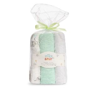 Gasas bebe Interbaby 98981 Pack de 3