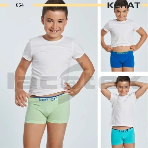 Boxer infantil niño Kehat 854 sin costuras algodón