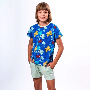 Pijama infantil niño KinaNit 319 Algodón