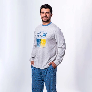 Pijama hombre KinaNit 645 Algodón