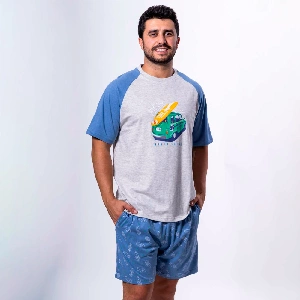 Pijama hombre KinaNit 650 Algodón