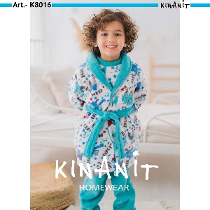 Bata infantil niño KinaNit KN8016 otoño-invierno Coralina