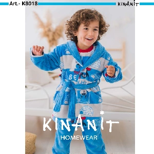 Bata infantil niño KinaNit KN8018 otoño-invierno Coralina
