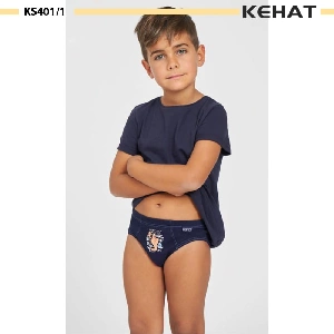 Slip infantil niño Kehat KS401/1 Pack de 3 algodón