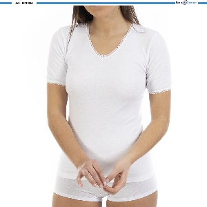Camiseta interior mujer thermal manga corta Lacotex LCT104