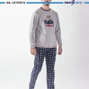 Pijama hombre Lacotex LCT22910 otoño invierno
