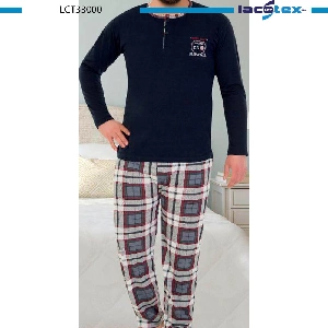 Pijama hombre Lacotex LCT33000 otoño invierno