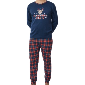Pijama infantil niño Lacotex 7021 Navidad