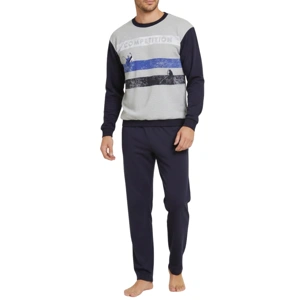 Pijama hombre Mushler 255654 interlock perchado