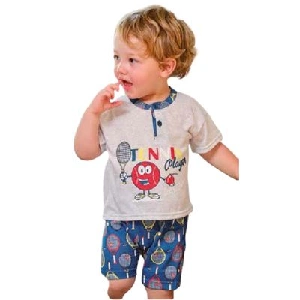 Pijama infantil niño Muslher 262008 Punto liso