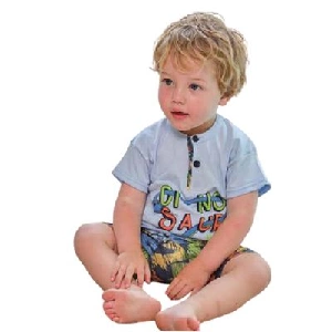 Pijama infantil niño Muslher 262012 Punto liso