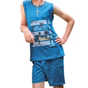 Pijama infantil niño Muslher 263002 Punto liso