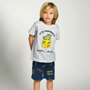 Pijama de niño Muydemi 17071018 Punto liso 