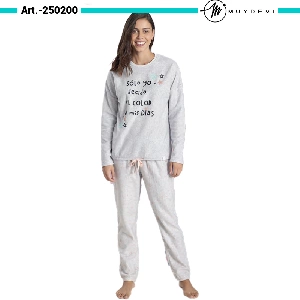 Pijama mujer Muydemi 250200 otoño-invierno micropolar