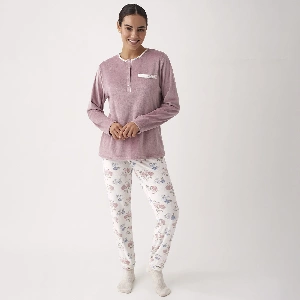 Pijama mujer Promise N20442 Terciopelo