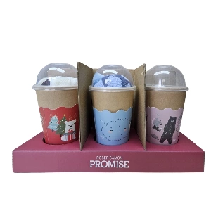Caja contenedora calcetines Promise PCN18929 Pack de 6