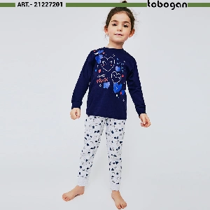 Pijama infantil niña Tobogán 21227201 interlock Otoño-Invierno