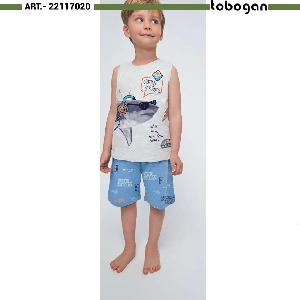 Pijama infantil niño Tobogan 22117020 Primavera-Verano