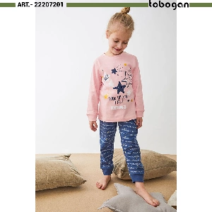 Pijama infantil niña Tobogan 22207201 Otoño-invierno Interlock