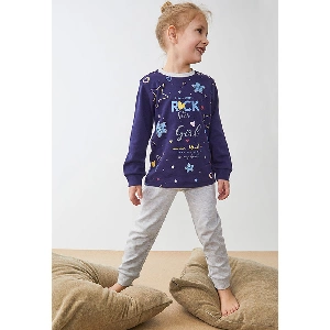 Pijama infantil niña Tobogan 22207206 Otoño-invierno Interlock